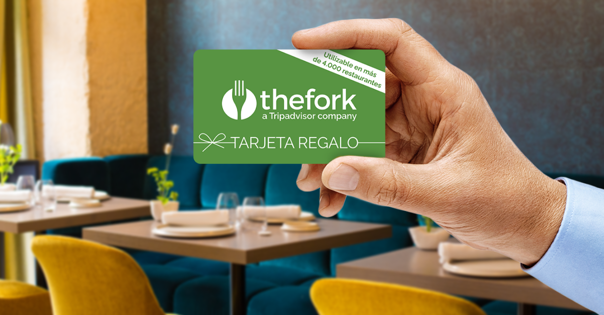 tarjeta regalo the fork